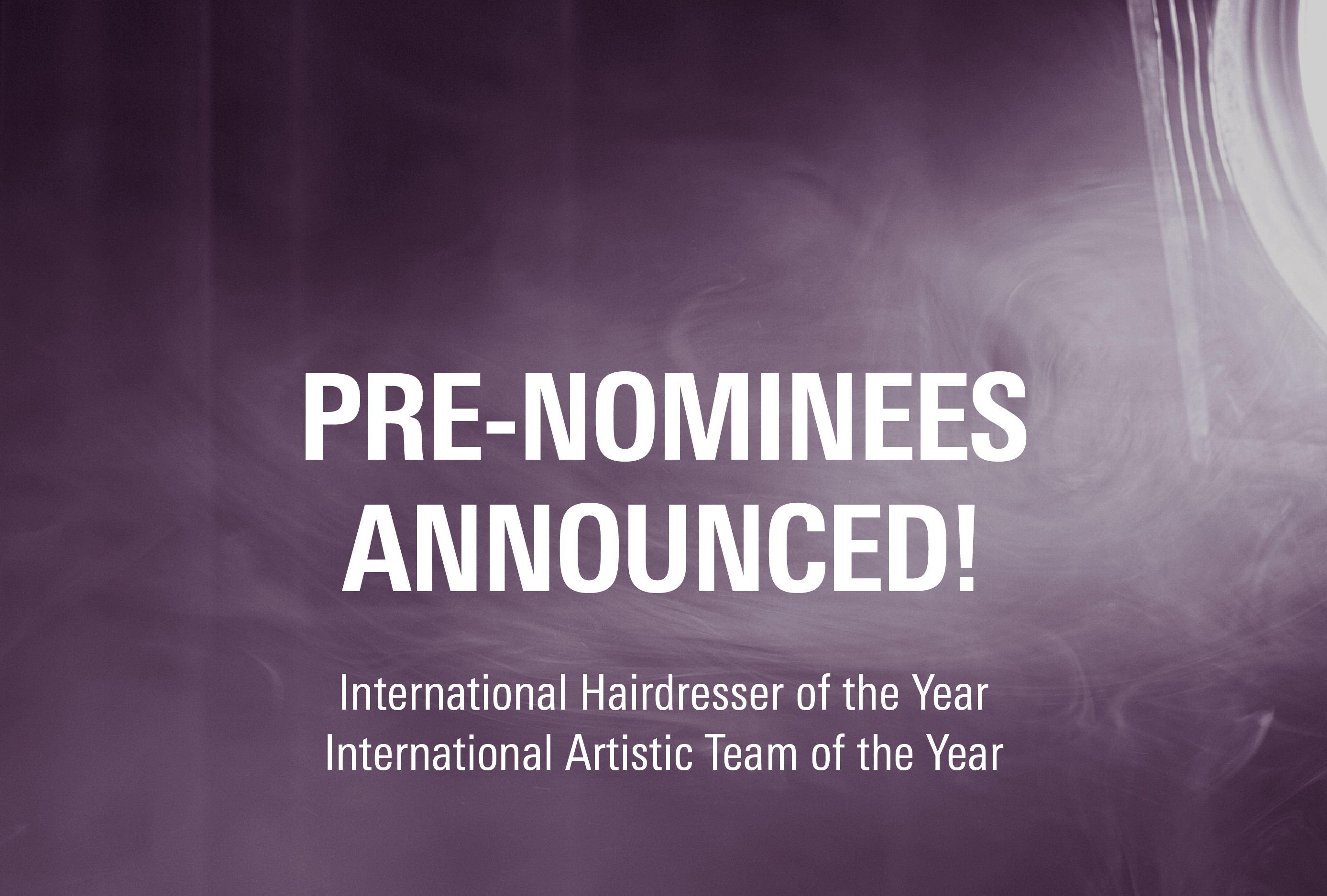 Pre-nominees announced!