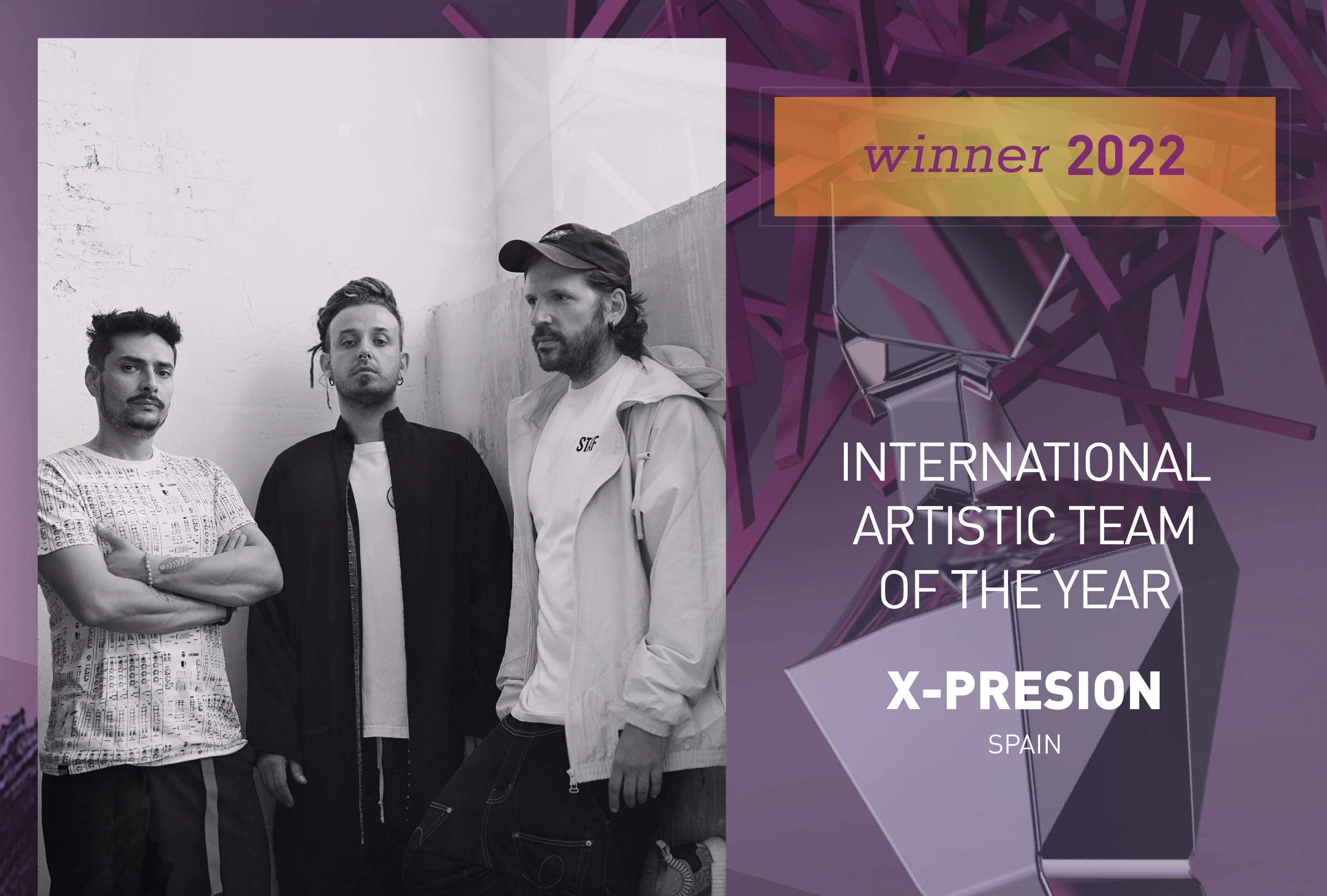 X-presion, International Artistic Team of the Year at the 2022 International Hairdressing Awards